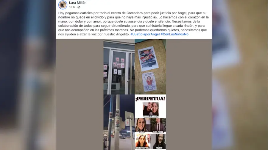 la-familia-paterna-exigio-perpetua-para-los-responsables-de-la-muerte-de-angel-foto-facebooklara-millan-KWMUYC6KPZCFNM7XR32U3GEEGU