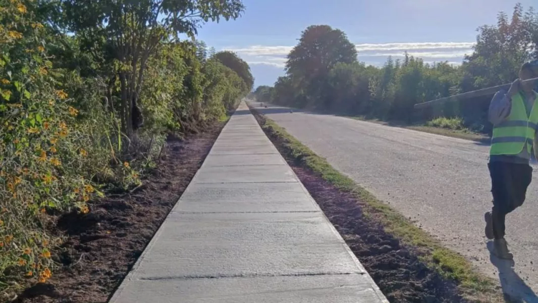 15311-finalizo-la-segunda-etapa-de-construccion-de-una-bicisenda-en-el-acceso-a-urundel