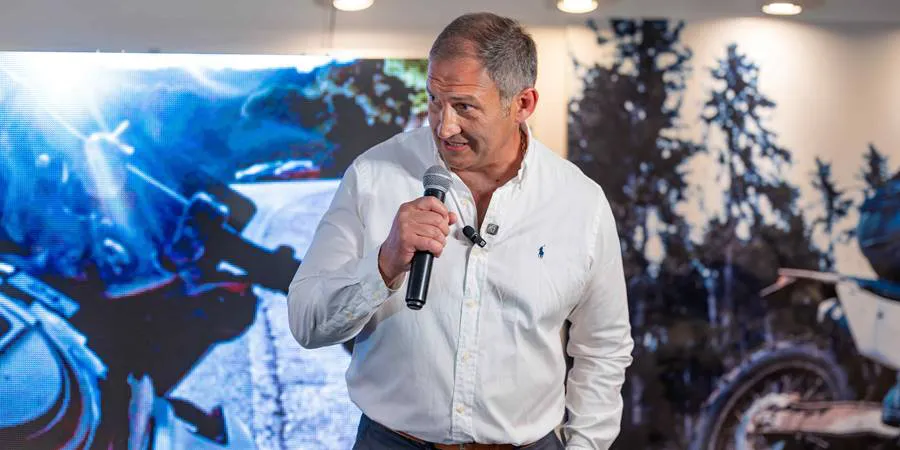 Pablo Reyven, representante del concesionario Husqvarna Tucumán