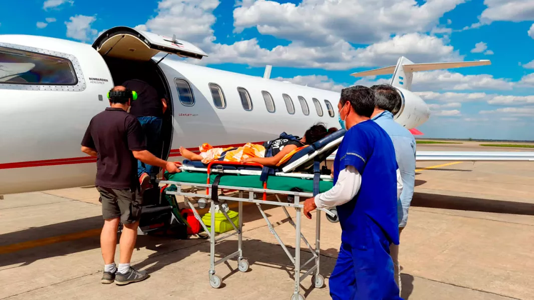 105598-ya-se-concretaron-mas-de-190-traslados-sanitarios-aereos-en-lo-que-va-del-anio