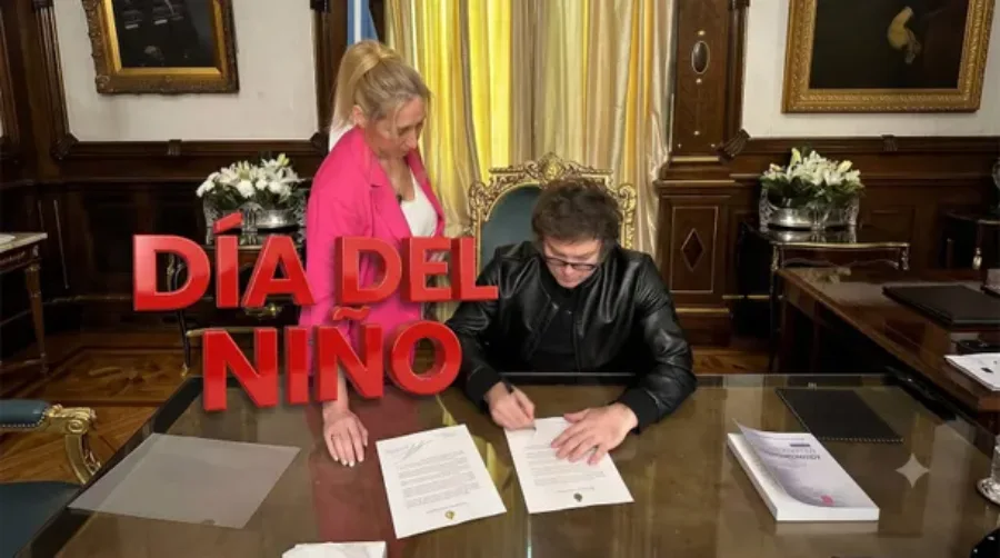 javier-milei-firmo-el-decreto-5622025-y-el-dia-del-nino-cambio-nombre